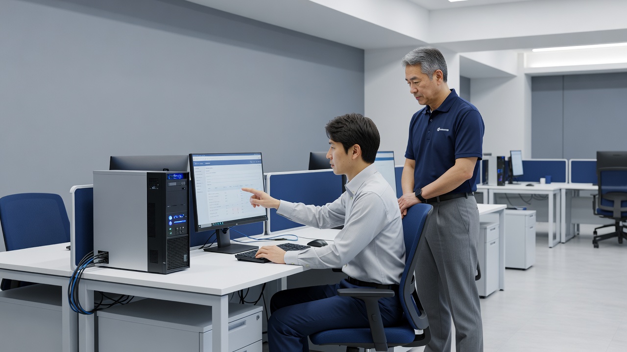製造業の業務システム刷新・ネットワーク整備事例